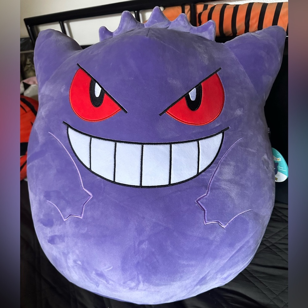 Pokemon Squishmallows Gengar 20-Inch Plush